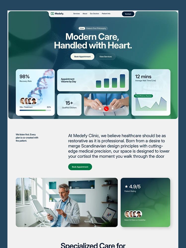 Medefy — web Flow™