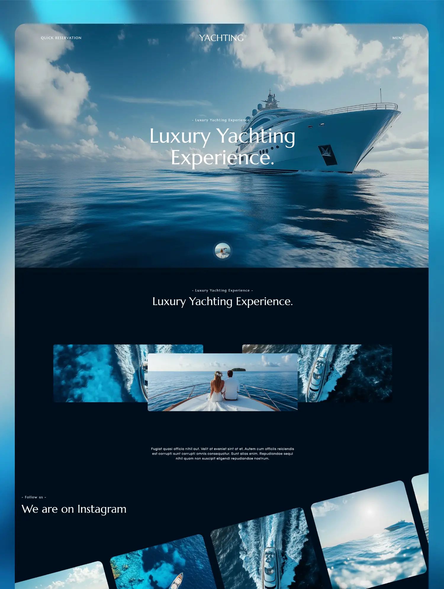 Yachting — web Flow™