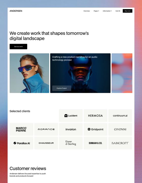 Andersen — web Flow™