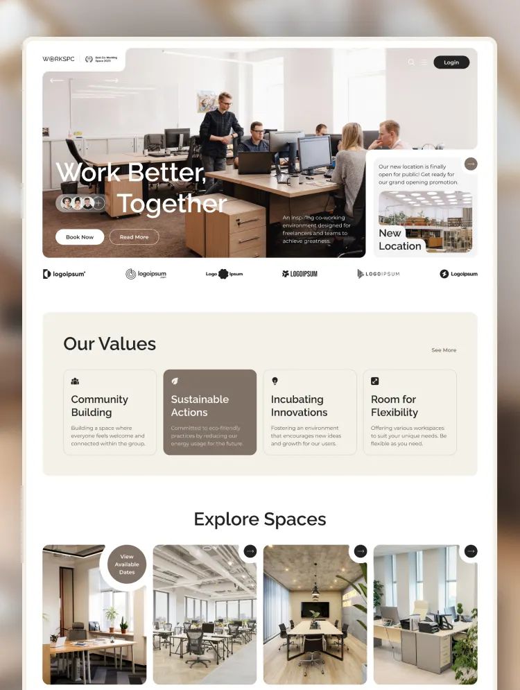 Workscape — web Flow™