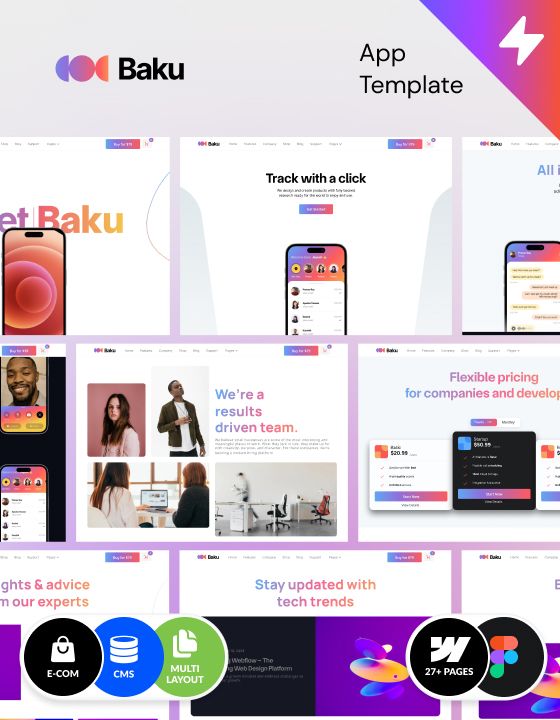 Baku — web Flow™