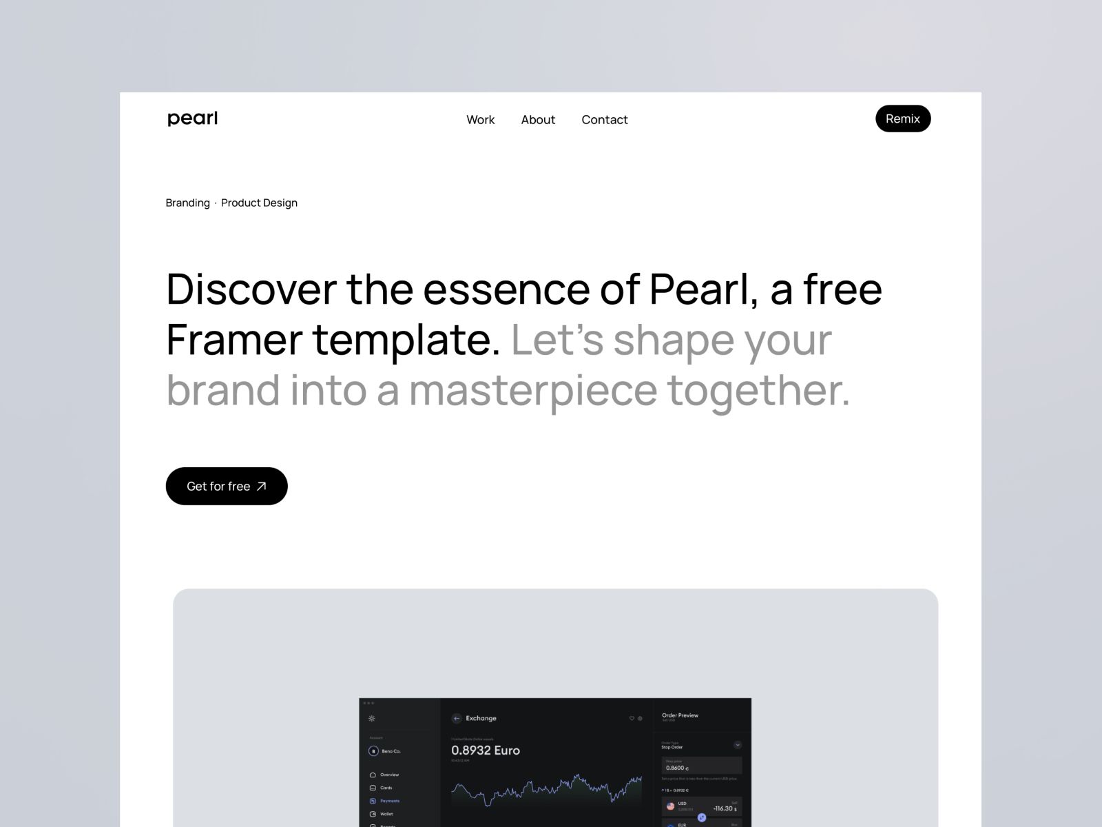 Pearl — web Flow™