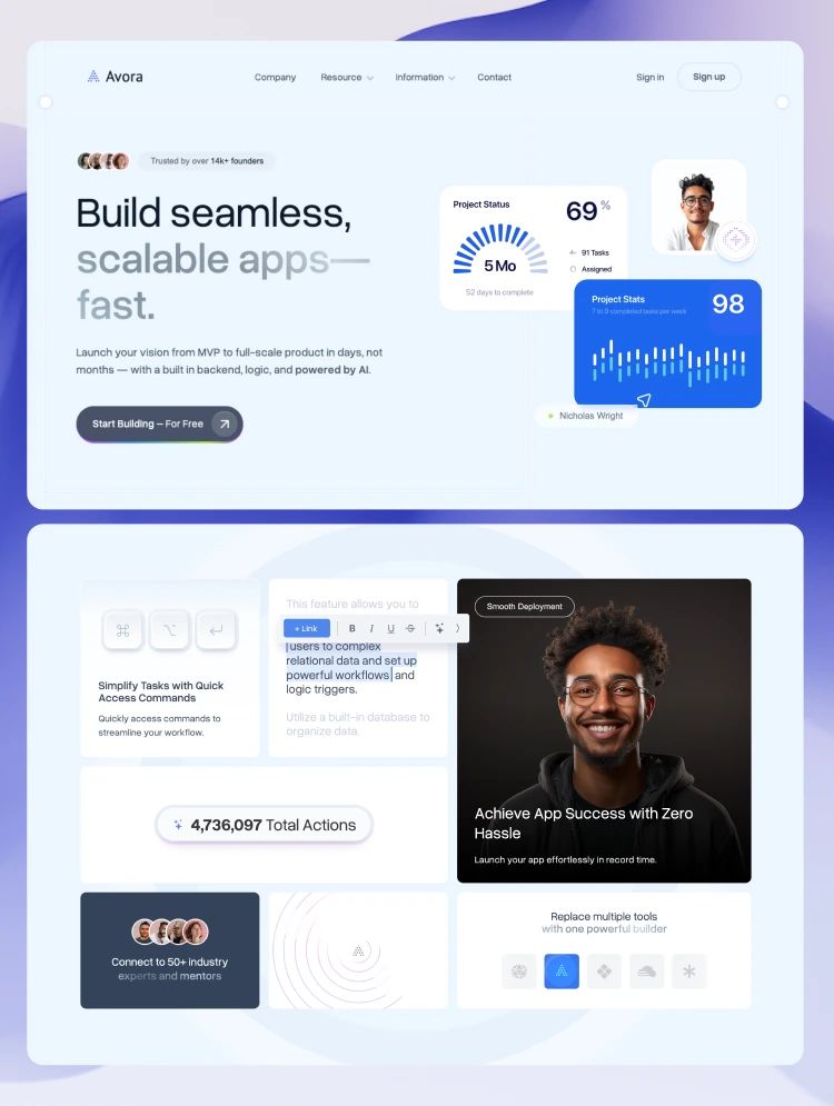 Avora — web Flow™