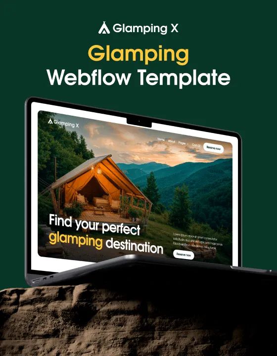 Glamping X — web Flow™