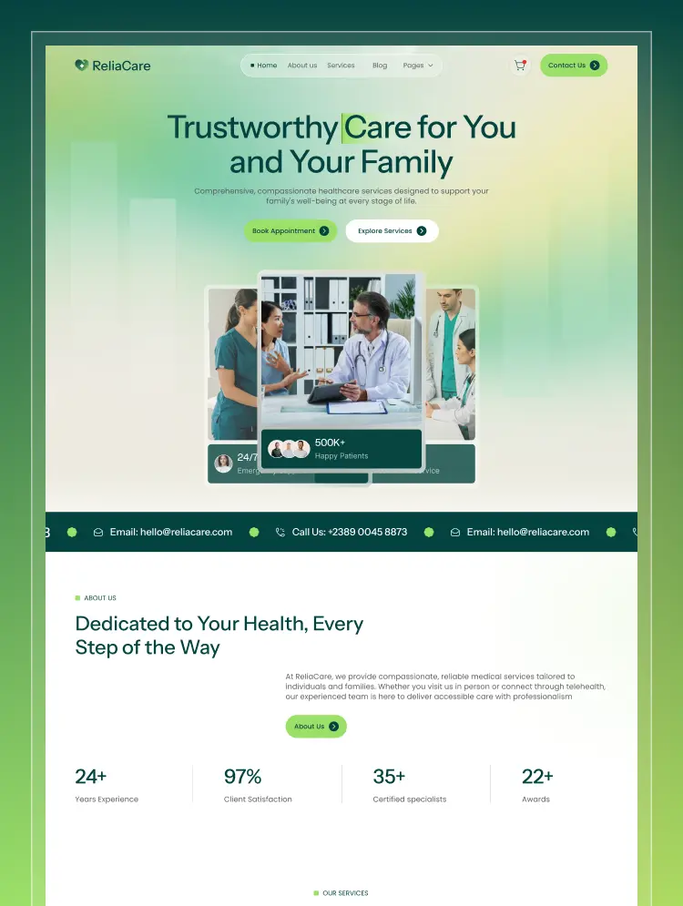 Reliacare — web Flow™