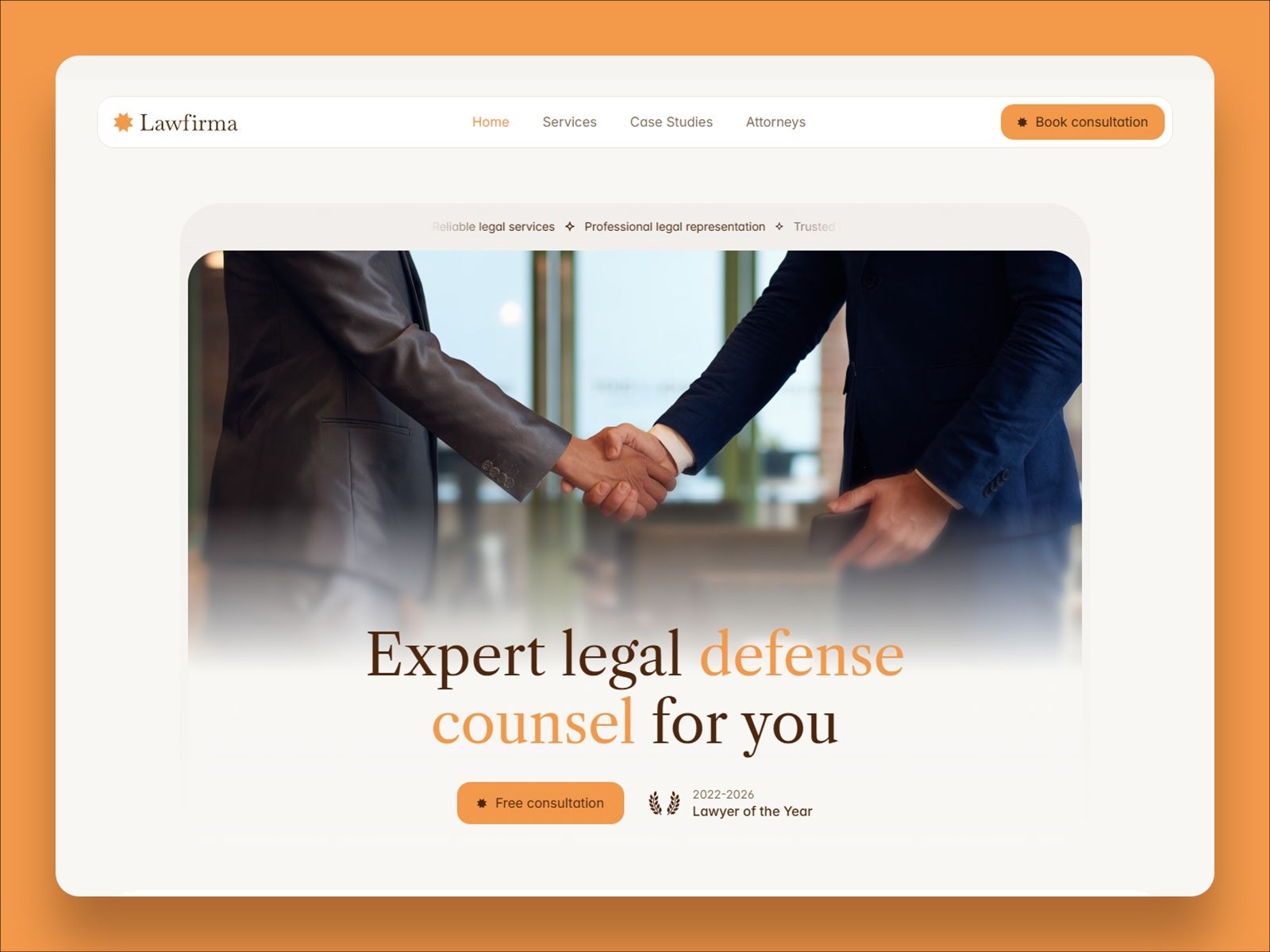 Lawfirma — web Flow™