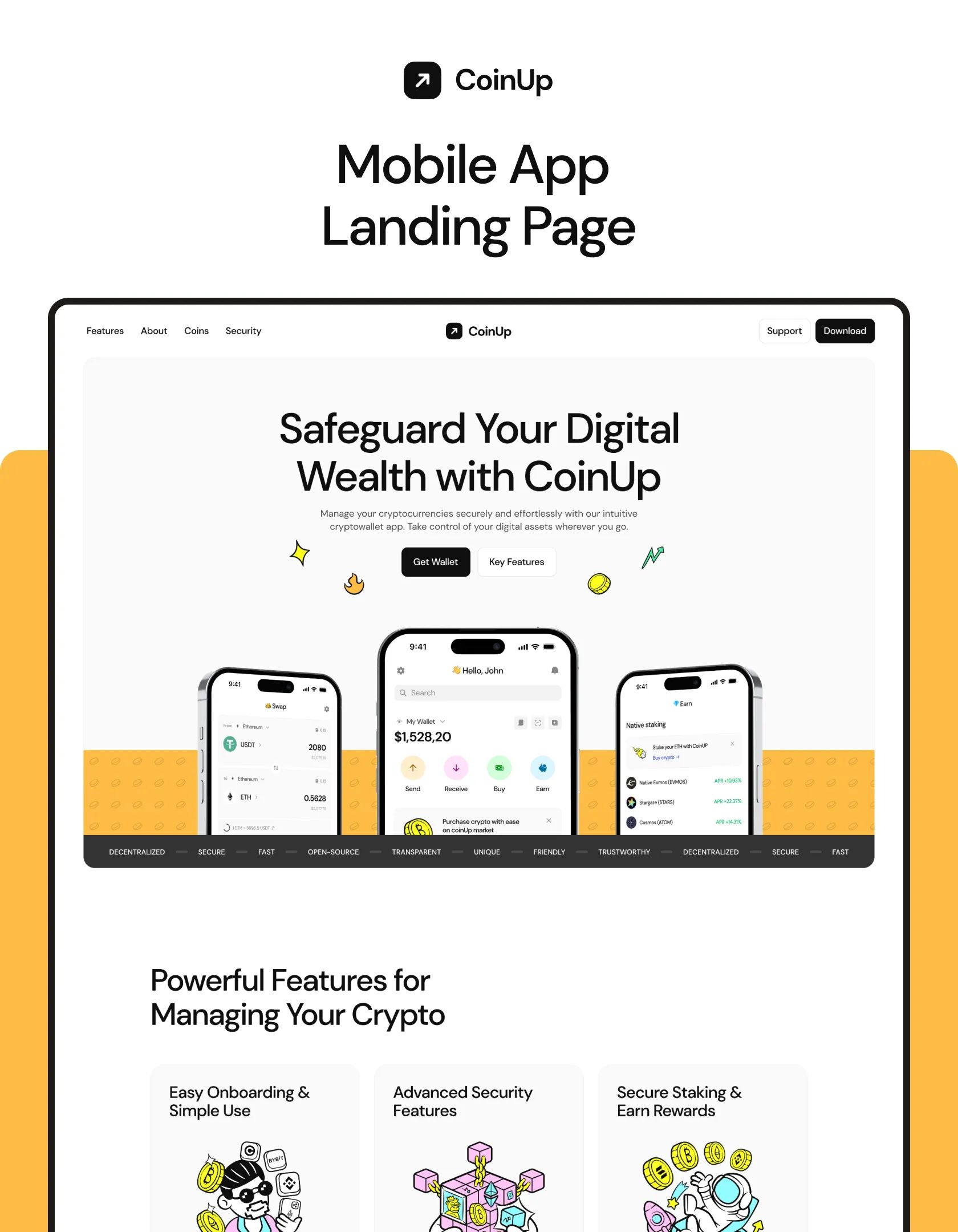 CoinUp — web Flow™