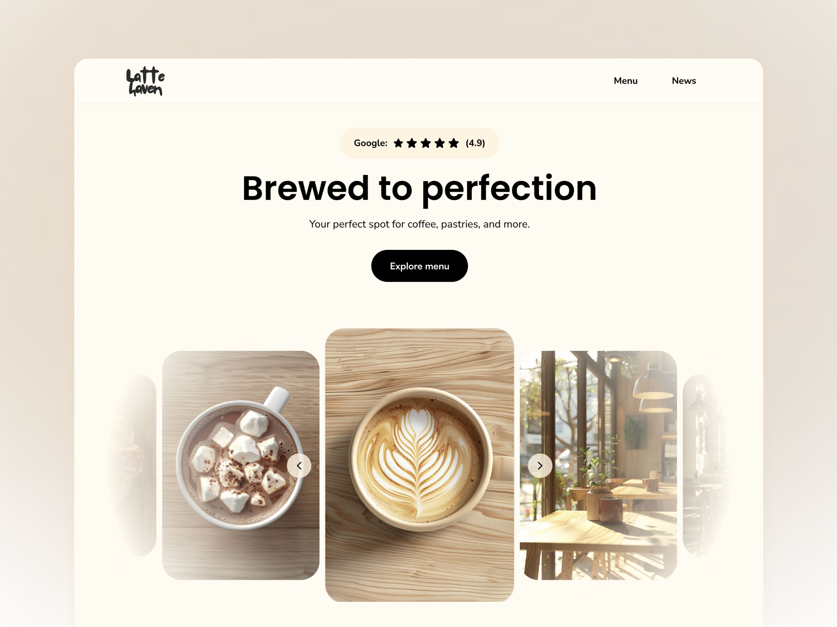 Latte — web Flow™