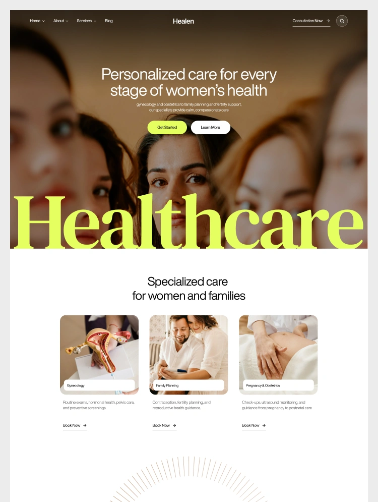 Healen — web Flow™