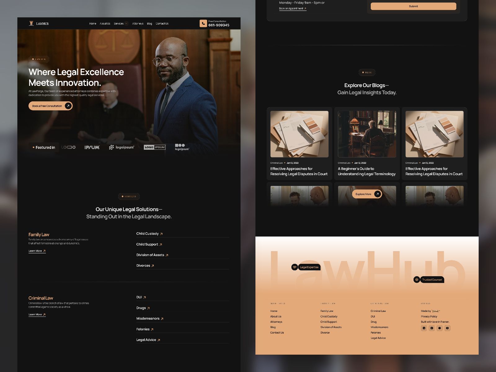 LawHub — web Flow™