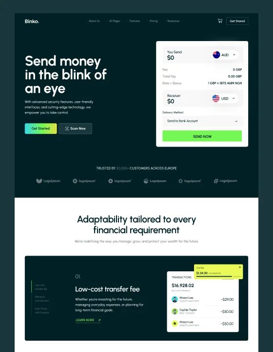 Binko — web Flow™