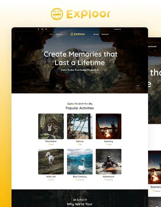 Exploor — web Flow™
