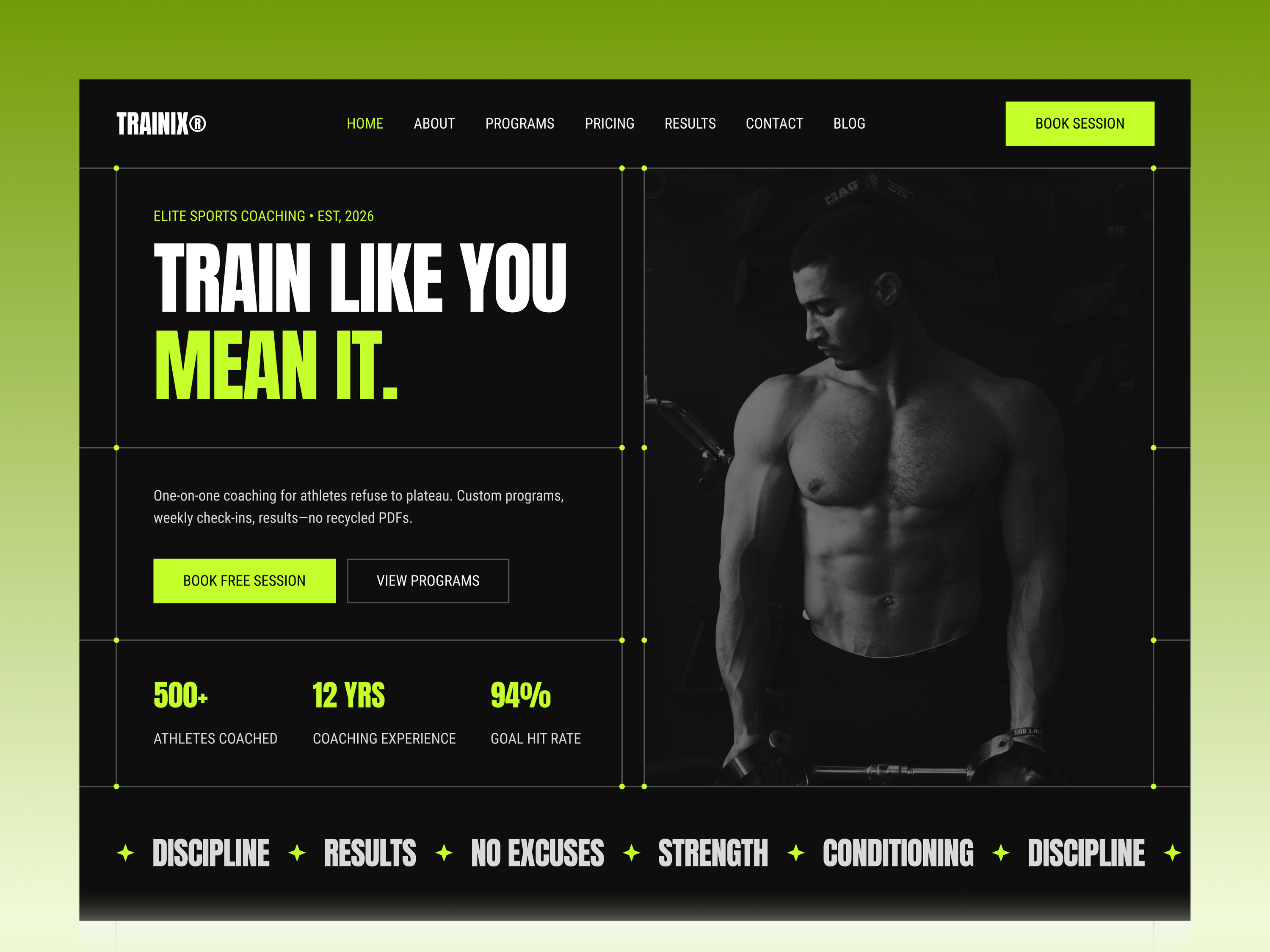 Trainix — web Flow™