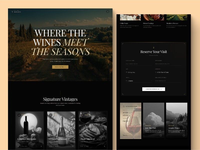 Winery — web Flow™