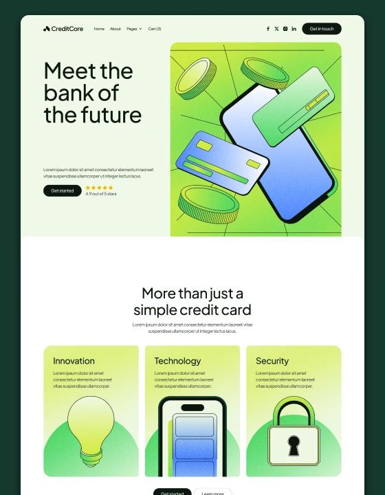 CreditCore — web Flow™