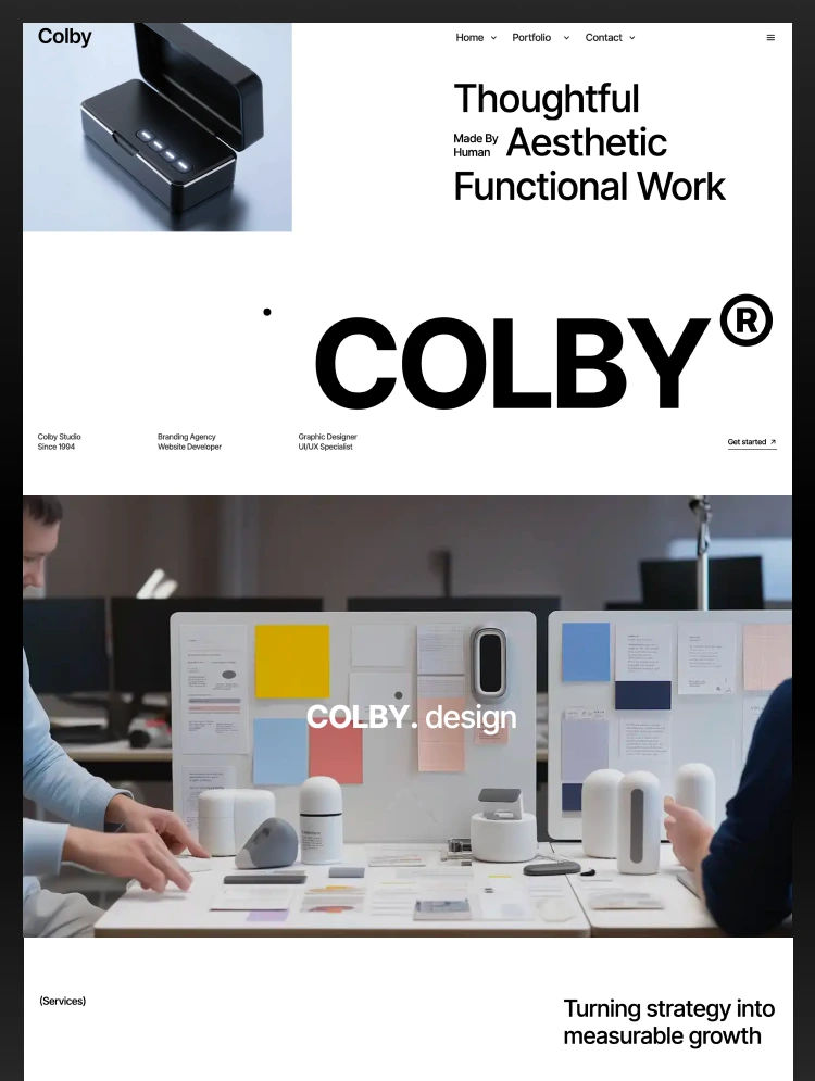 Colby — web Flow™