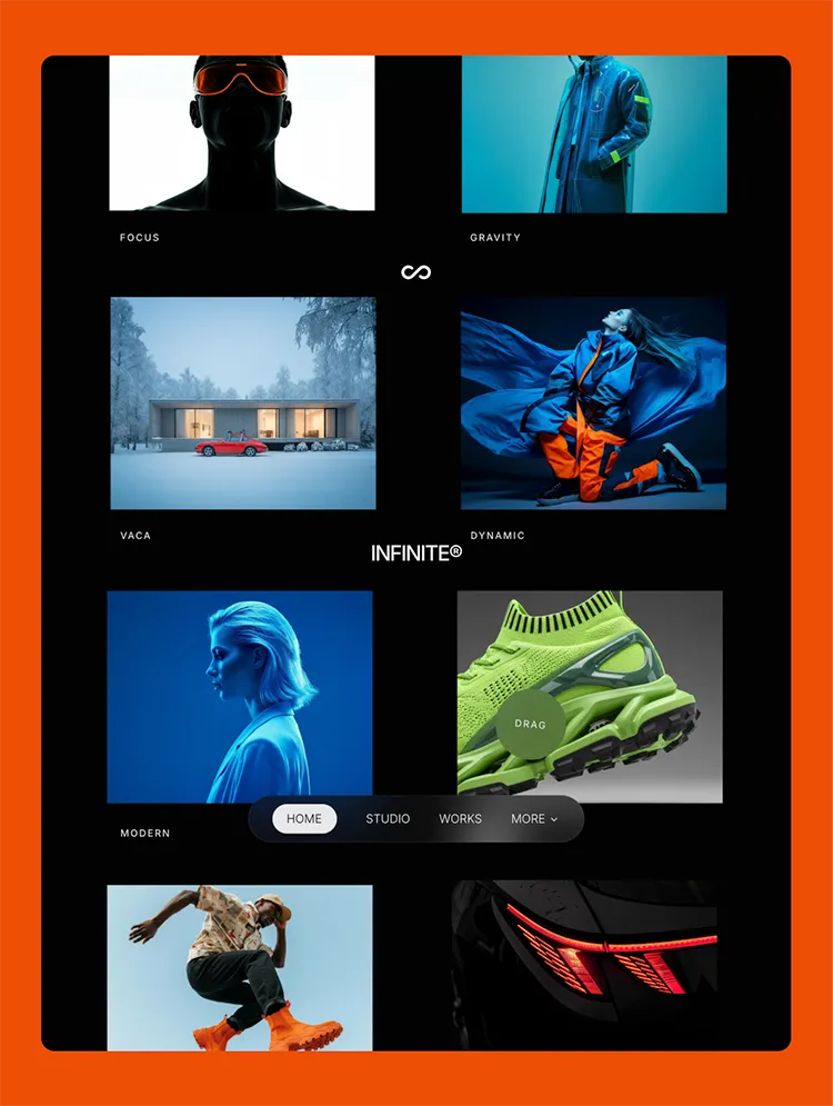 Infinite Canvas — web Flow™