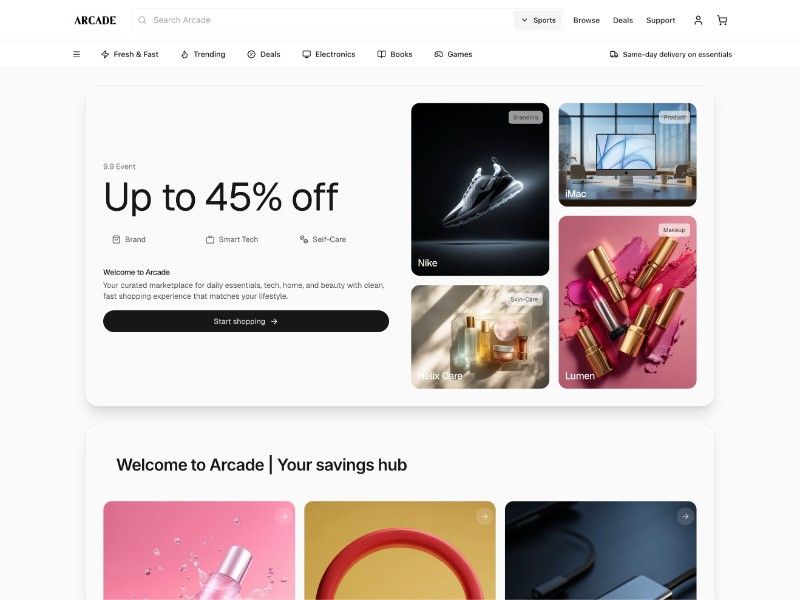 Arcade B — web Flow™