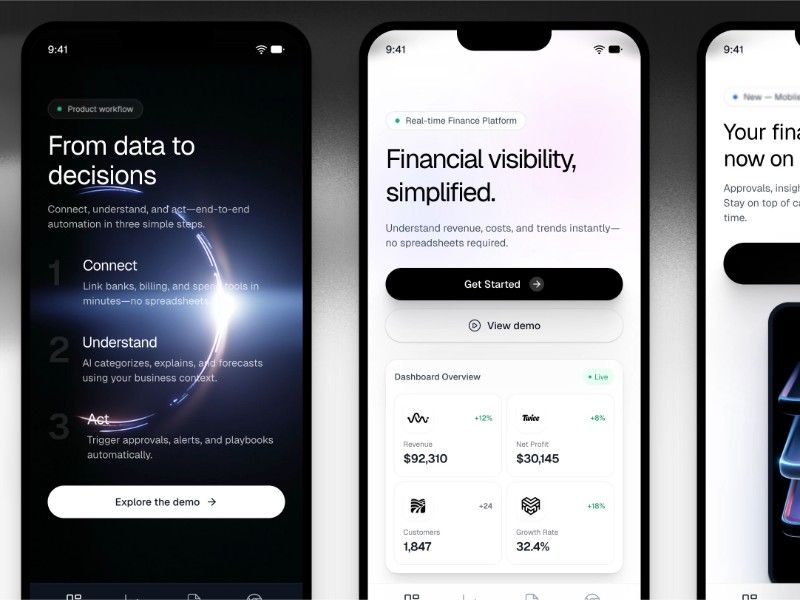 Finance — web Flow™