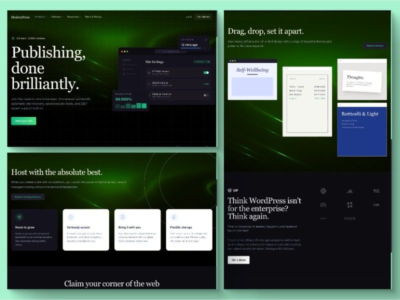 ModernPress — web Flow™
