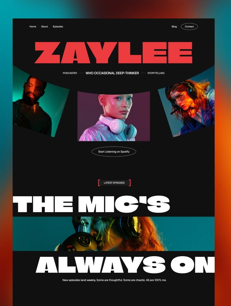 Zaylee — web Flow™