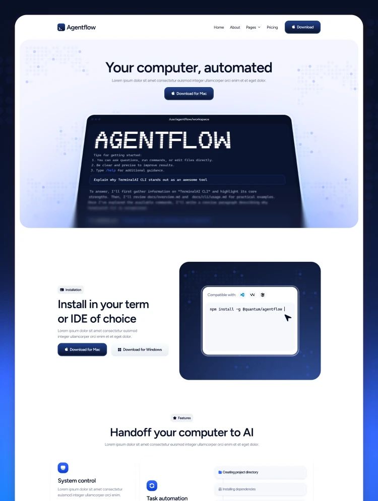 Agentflow — web Flow™