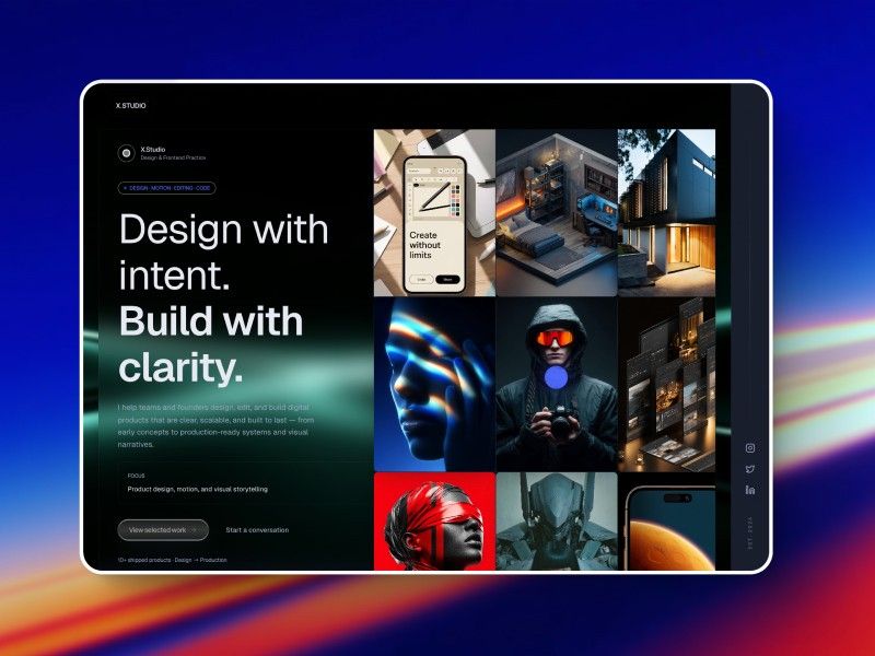 Portfolio — web Flow™