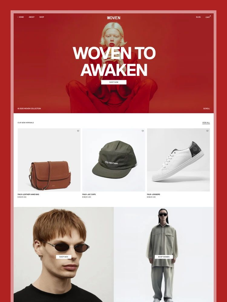 Woven Wear — web Flow™