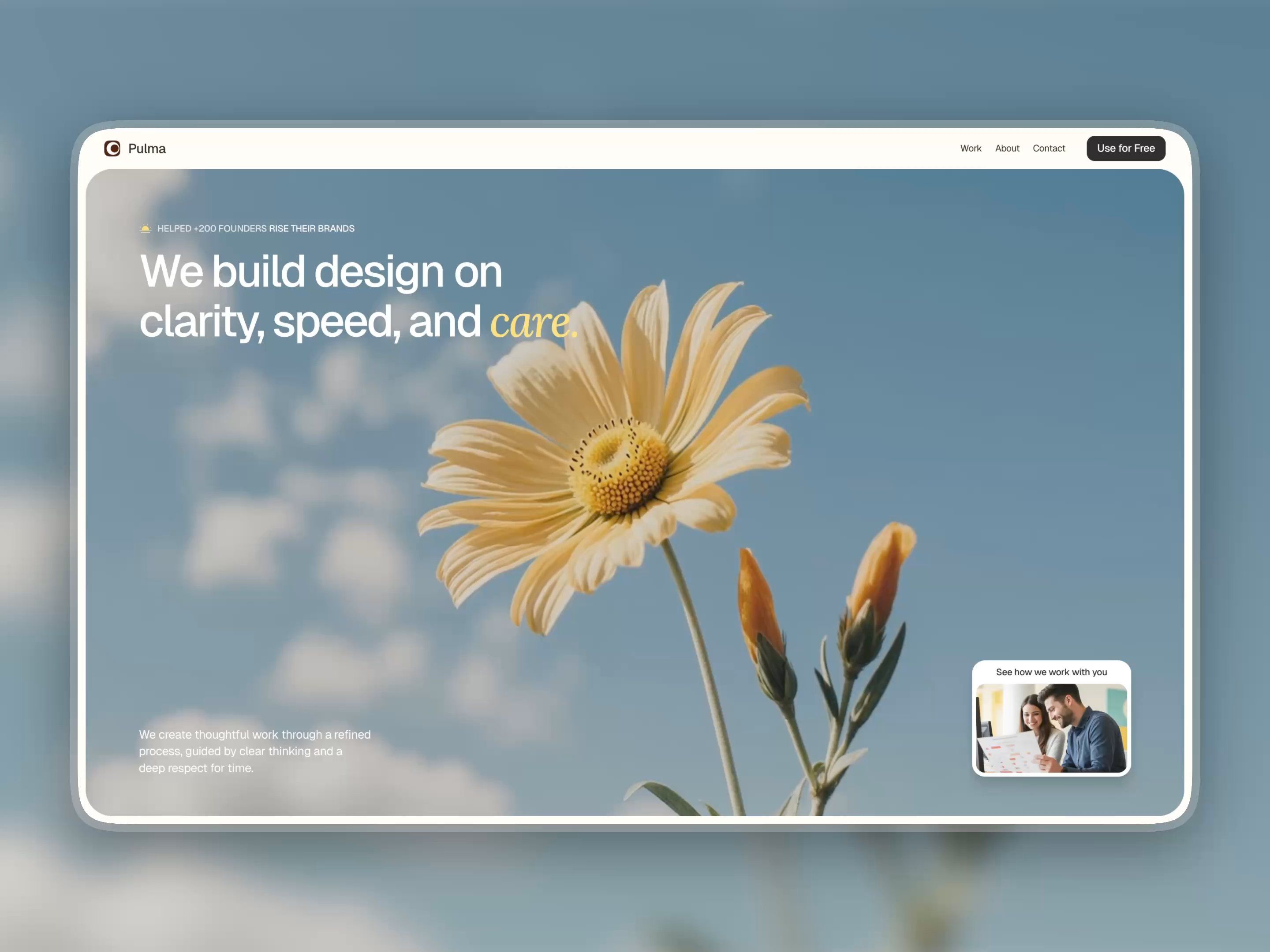 Pulma — web Flow™