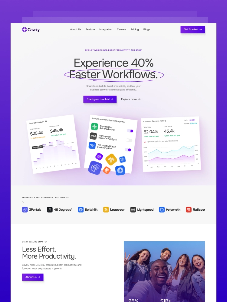 Cavely — web Flow™