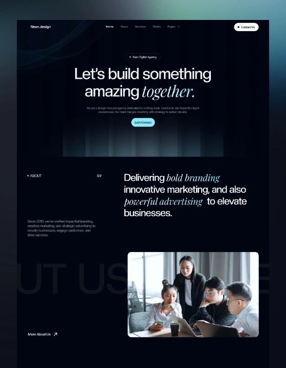 Neon Web — web Flow™