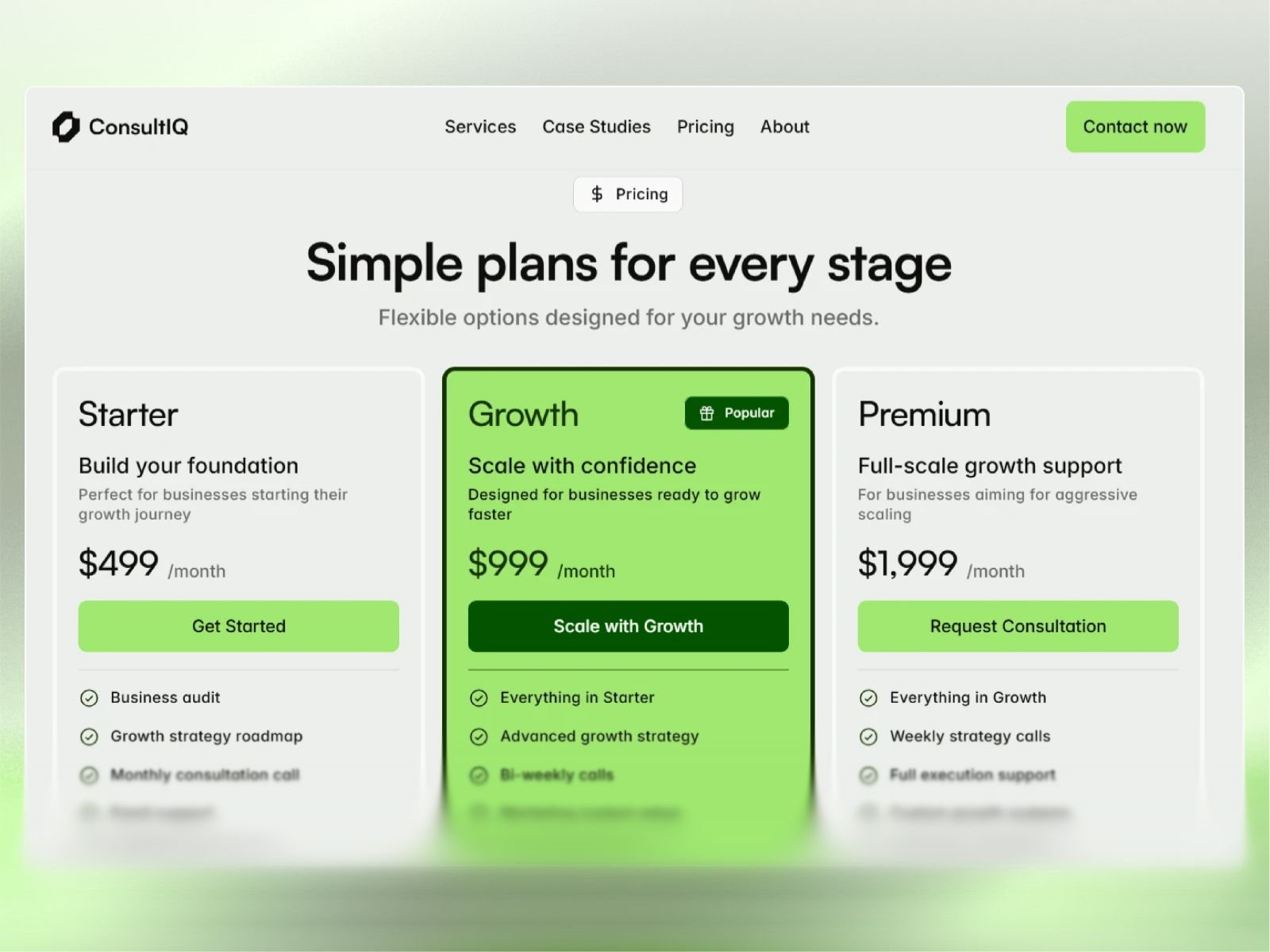 ConsultIQ — web Flow™