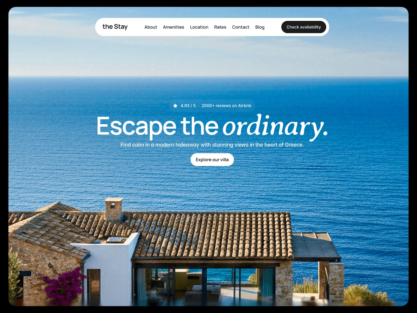 The Stay — web Flow™