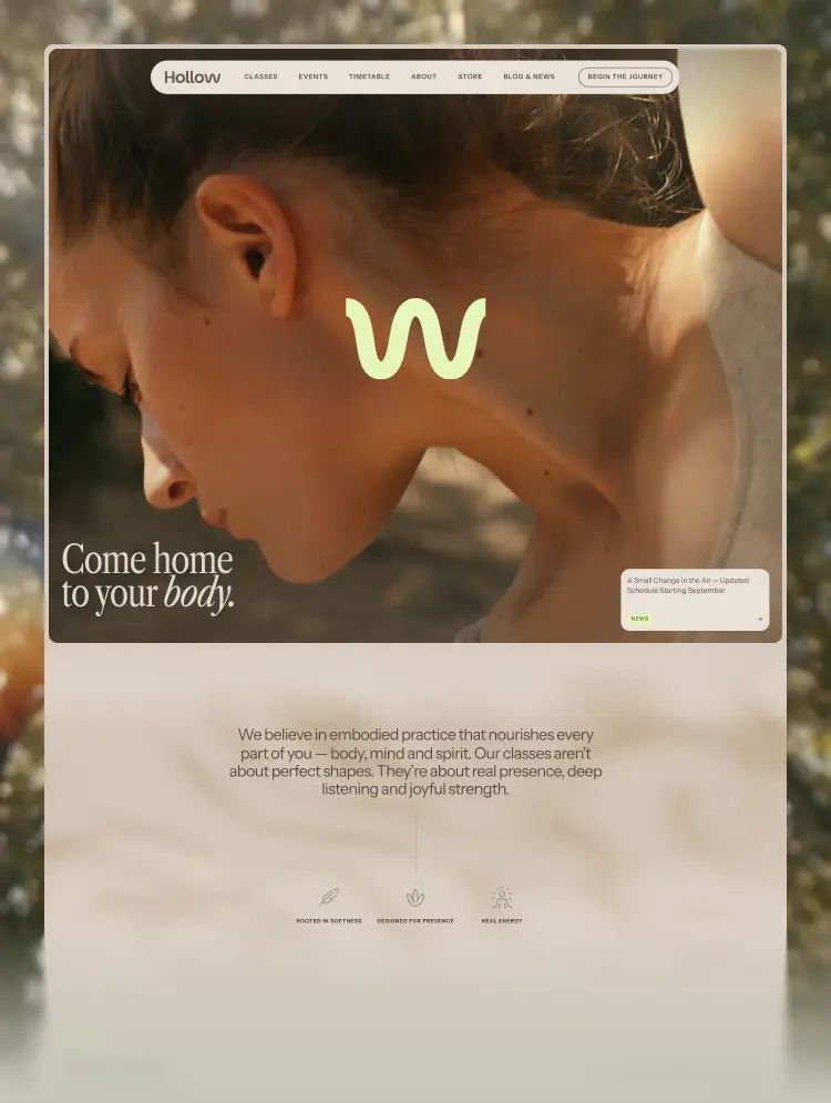 Hollow — web Flow™