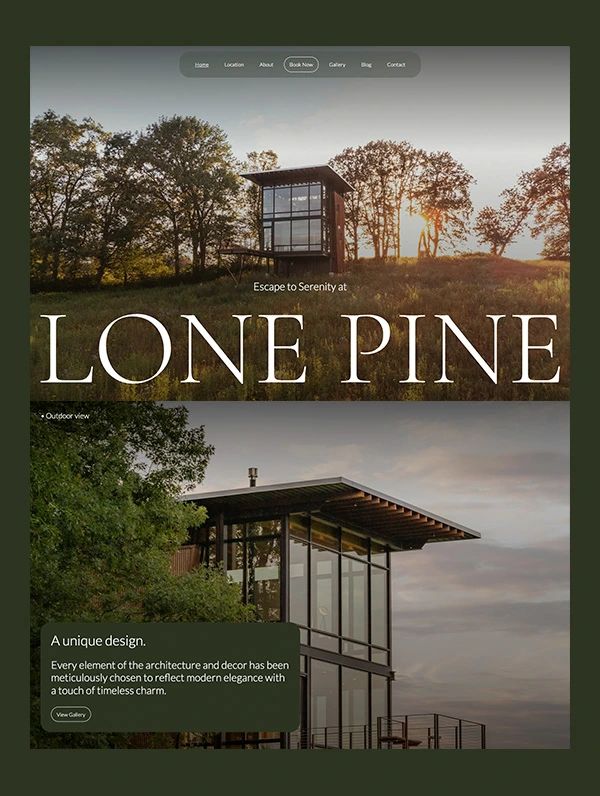 Lone Pine — web Flow™