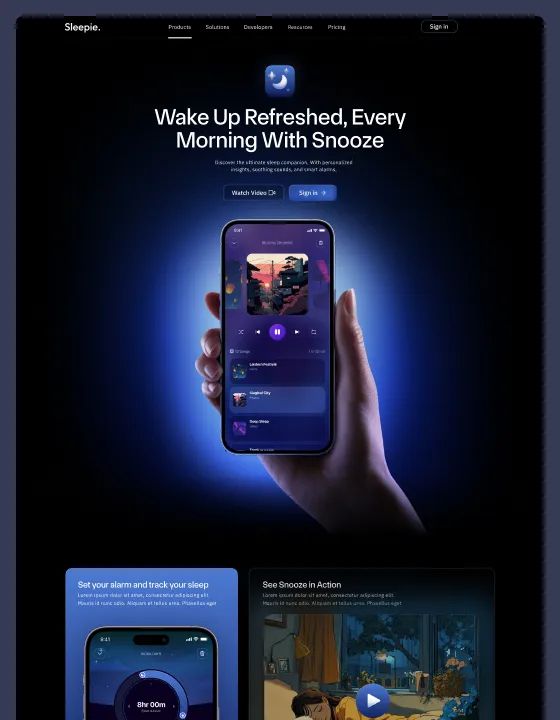 Snooze — web Flow™