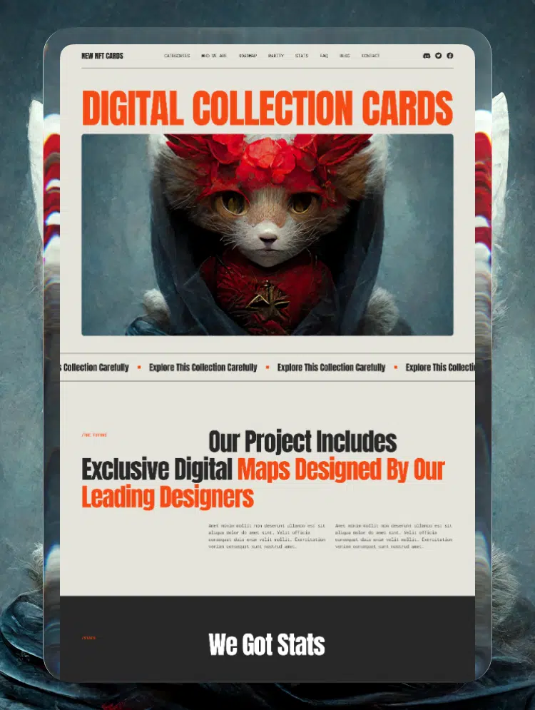 New NFT Cards DB — web Flow™