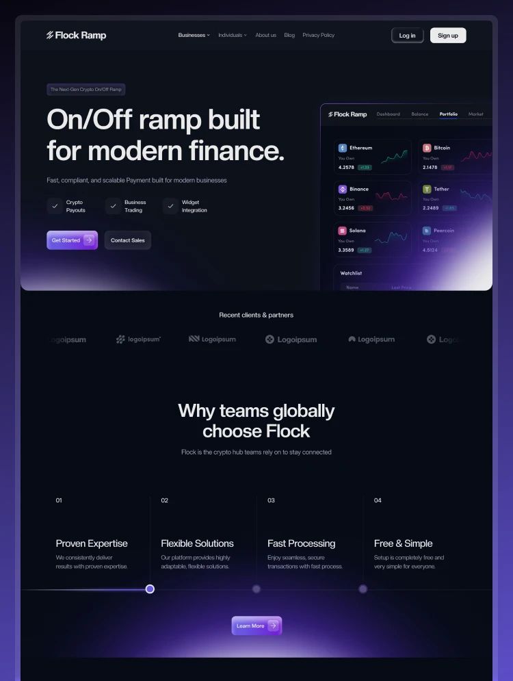 Flock Ramp — web Flow™