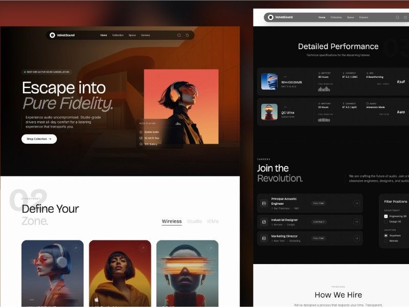 VelvetSound — web Flow™