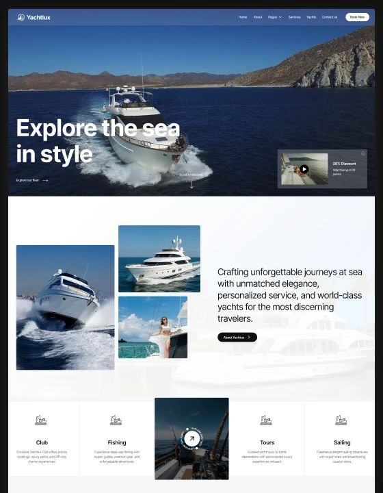 YachtLux — web Flow™