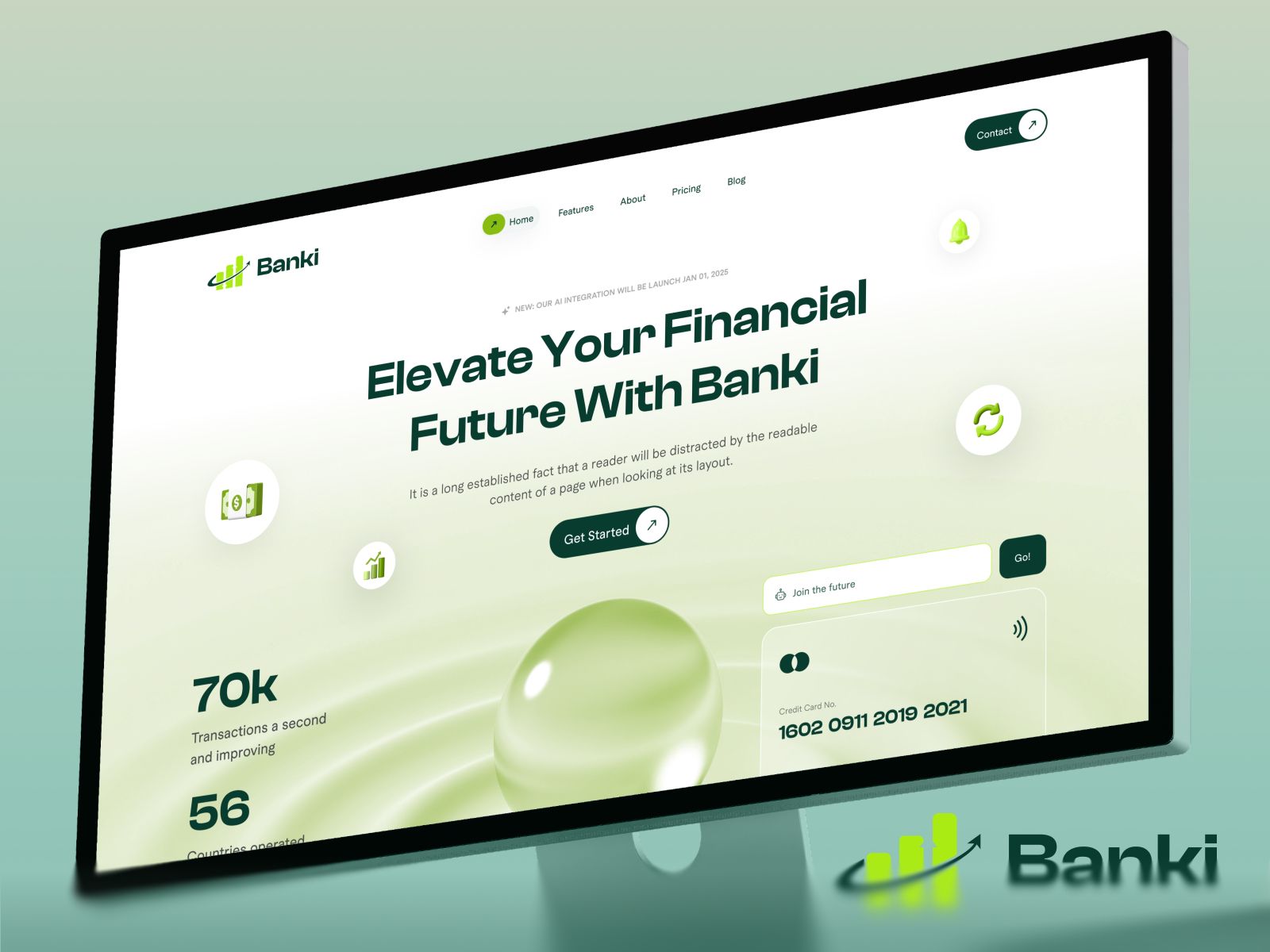 Banki — web Flow™
