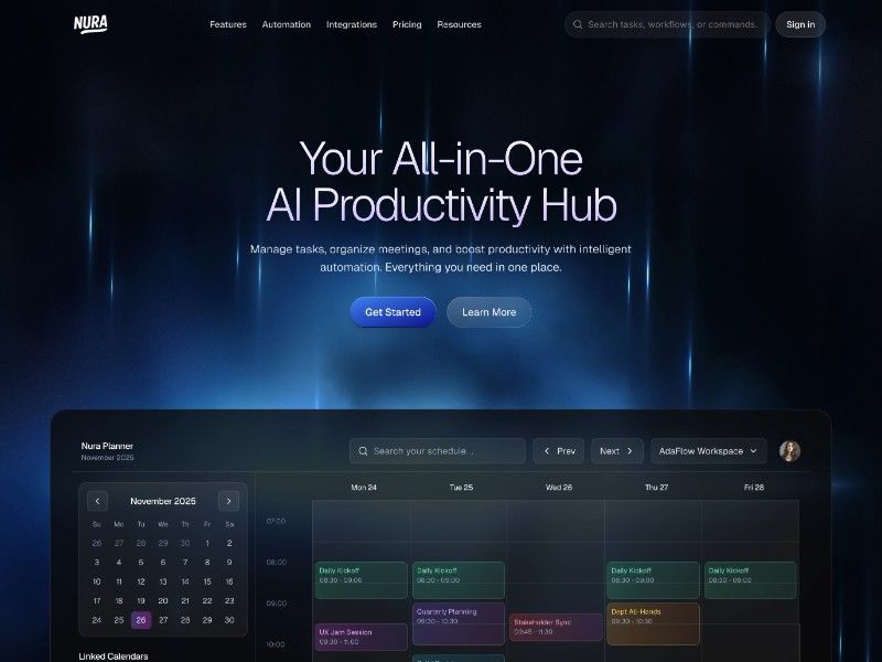 Nura — web Flow™