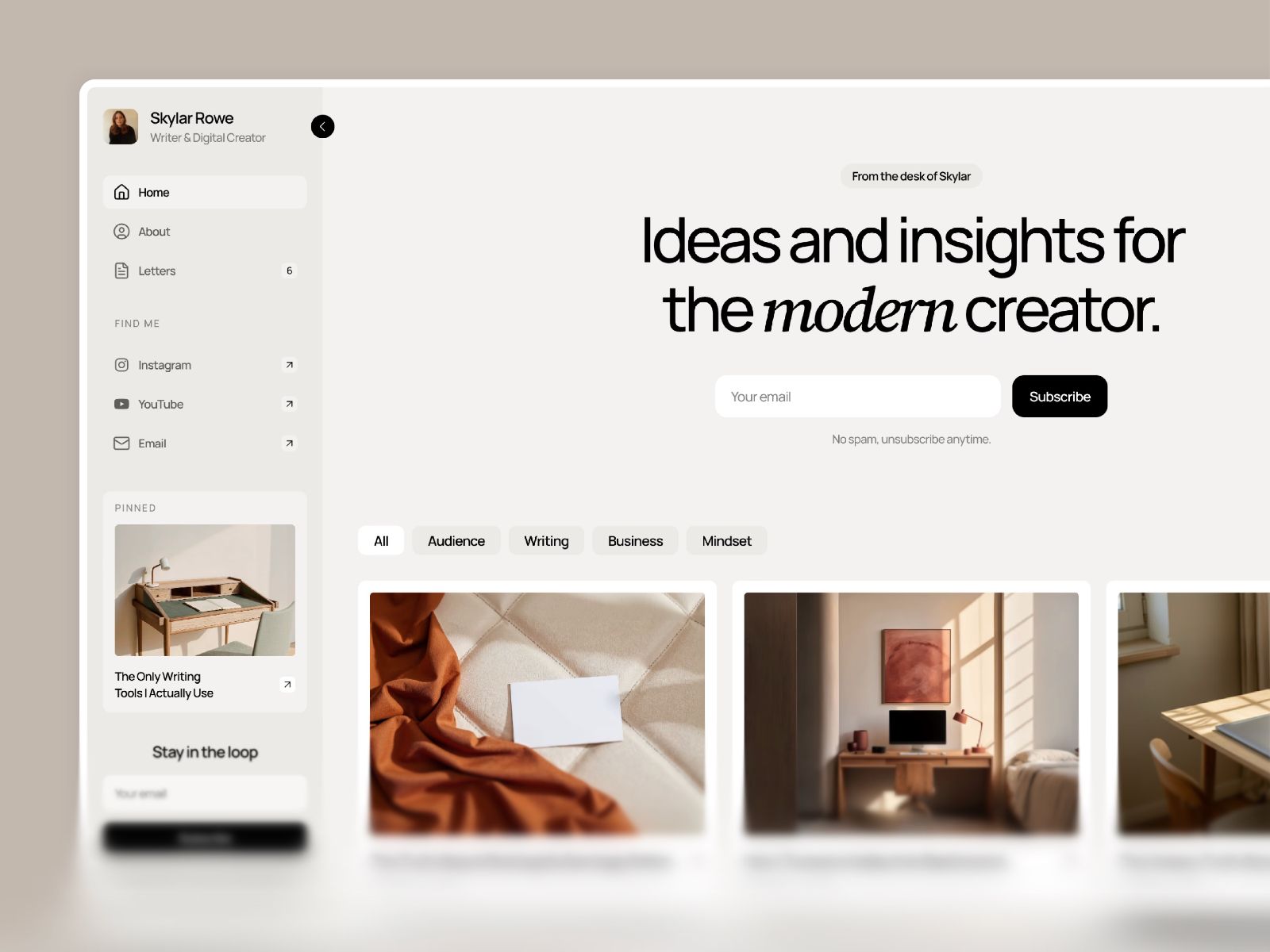 Memoir — web Flow™