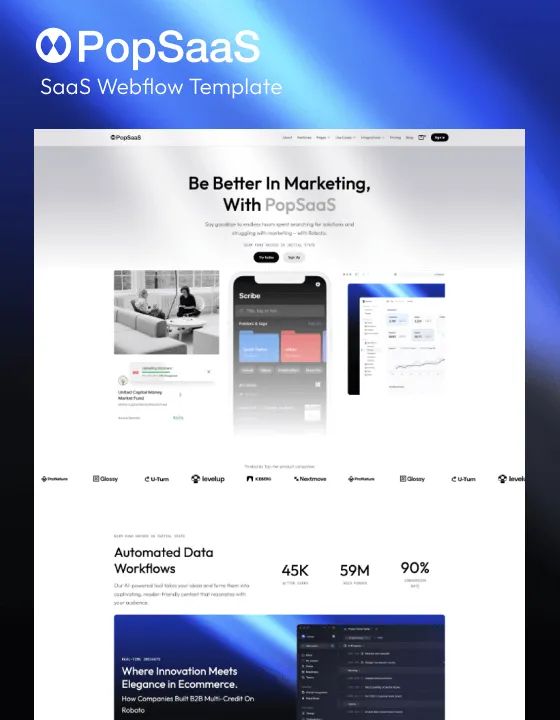 PopSaaS — web Flow™
