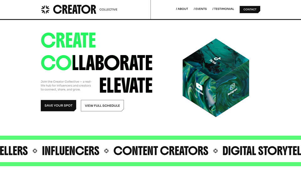 CreatorCollective — view 1