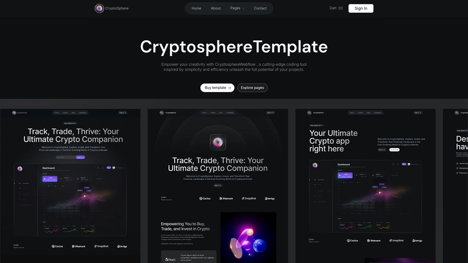 CryptoSphere — view 1