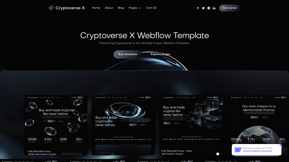 Cryptoverse X — view 1