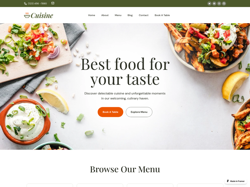 Cuisine — view 2