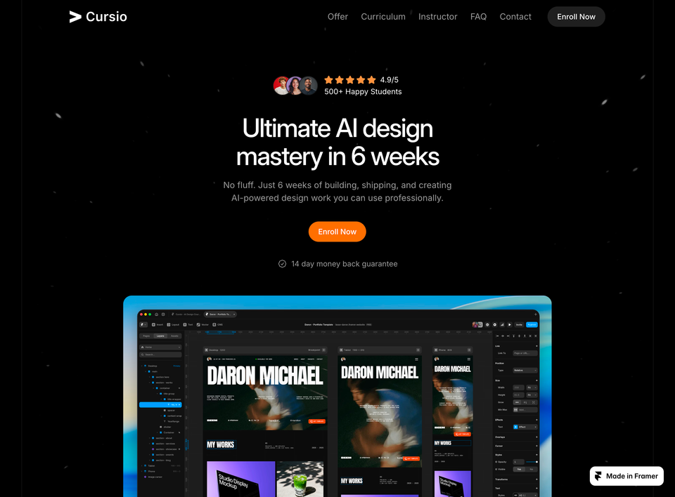 Cursio — view 1