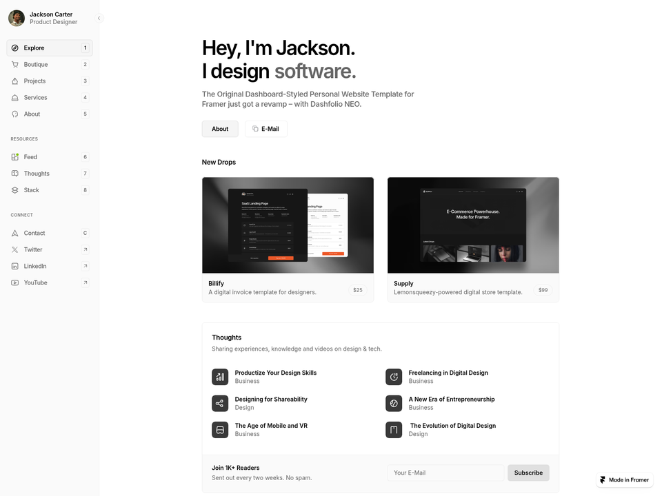 Dashfolio NEO — view 3
